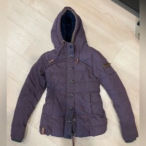 Purple Naketano Winter Coat
